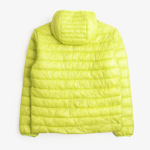 Mellow Clo Alpine LT Puffer Jacket in Persian Lime, back view
