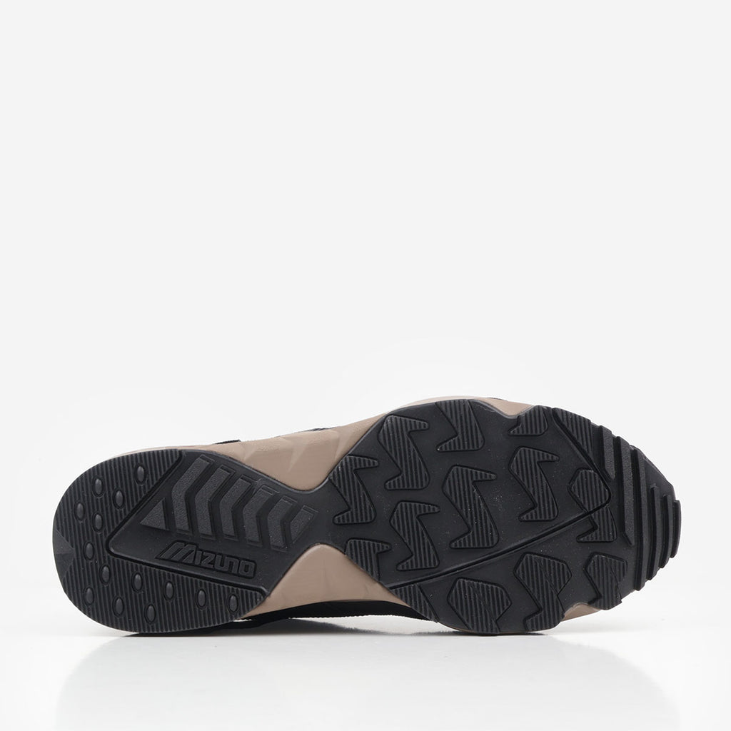 Mizuno Contender Cordura Shoes, Iron Gate Black Sand Fossil, Detail Shot 4