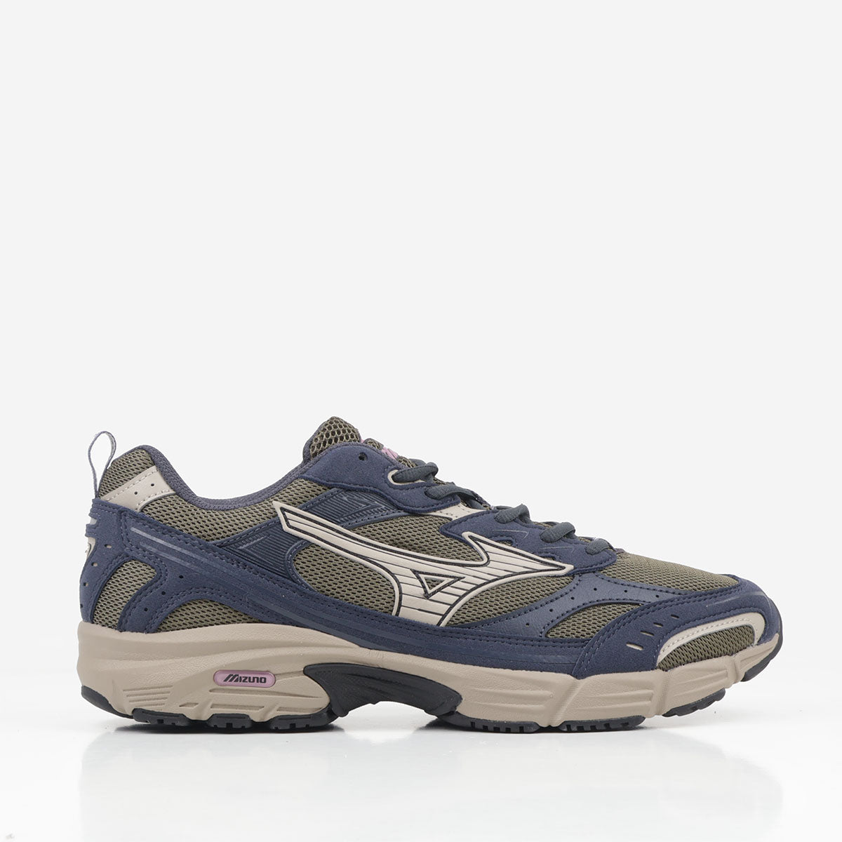 Mizuno MXR Casual Shoes, Grape Leaf Vintage Khaki Salut, Detail Shot 1