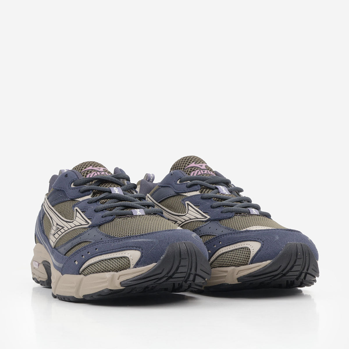 main Mizuno MXR Casual Shoes, Grape Leaf Vintage Khaki Salut, Detail Shot 2