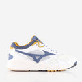 Mizuno Sky Medal 'Age of Legends' Shoes, Snow White Vintage Indigo Chai Tea, Detail Shot 1