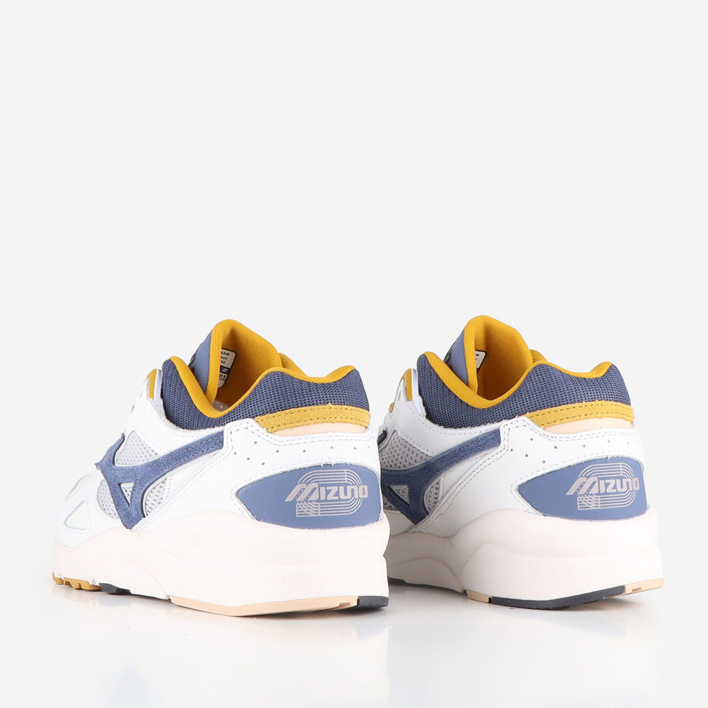 Mizuno Sky Medal 'Age of Legends' Shoes, Snow White Vintage Indigo Chai Tea, Detail Shot 3