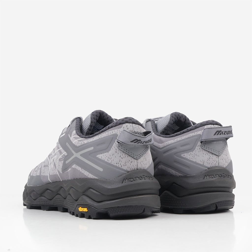 Mizuno Wave Mujin LS GTX Shoes, Ultimate Grey Quiet Shade Harbour, Detail Shot 3