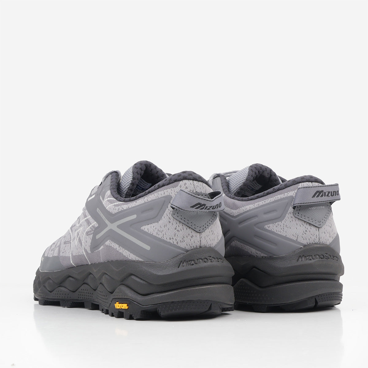 Mizuno Wave Mujin LS GTX Shoes, Ultimate Grey Quiet Shade Harbour, Detail Shot 3