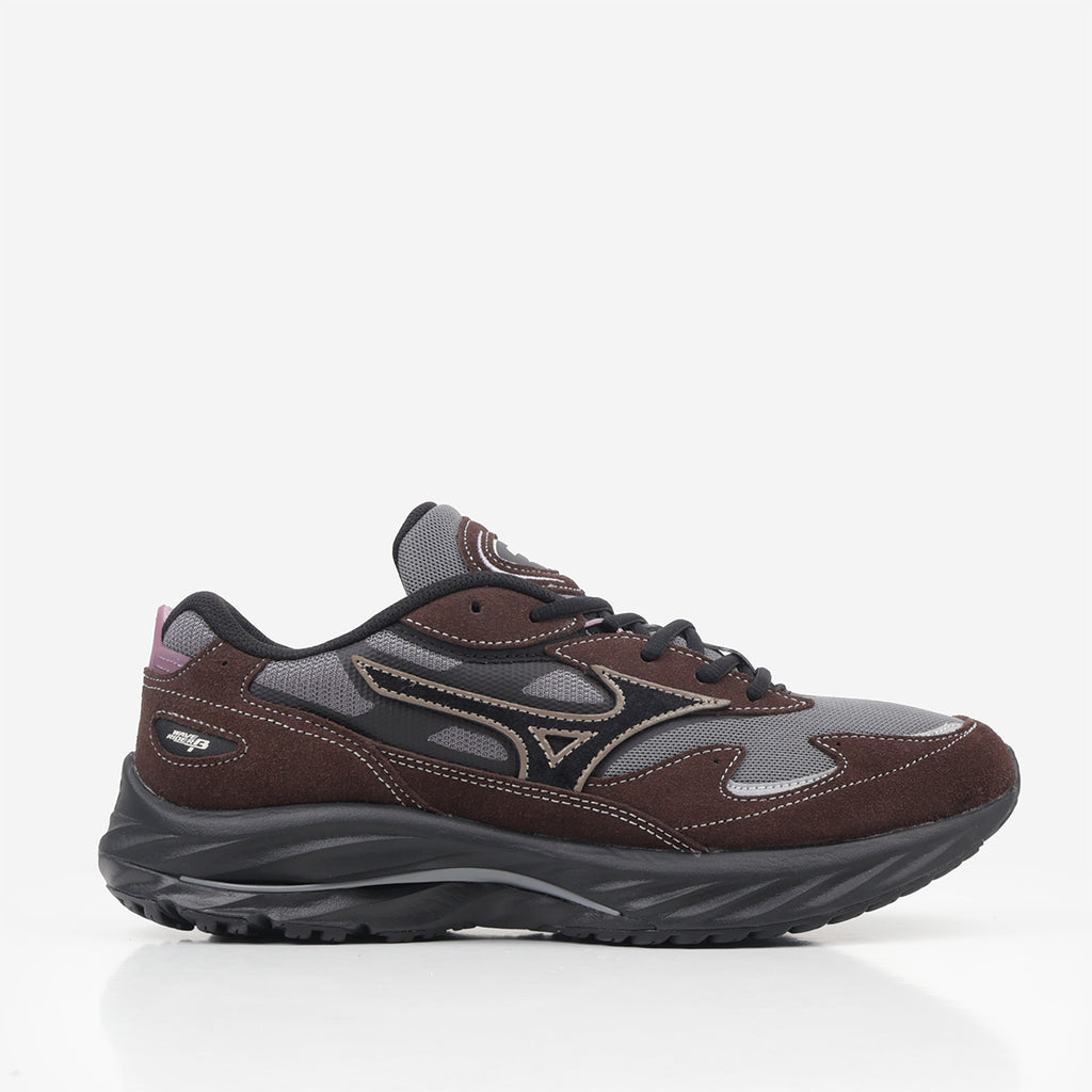 Mizuno Wave Rider β Shoes, Quiet Shade Black Mole, Detail Shot 1