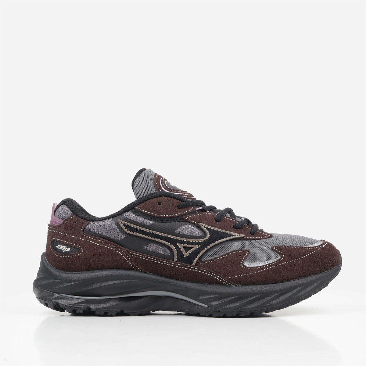 Mizuno Wave Rider β Shoes, Quiet Shade Black Mole, Detail Shot 1