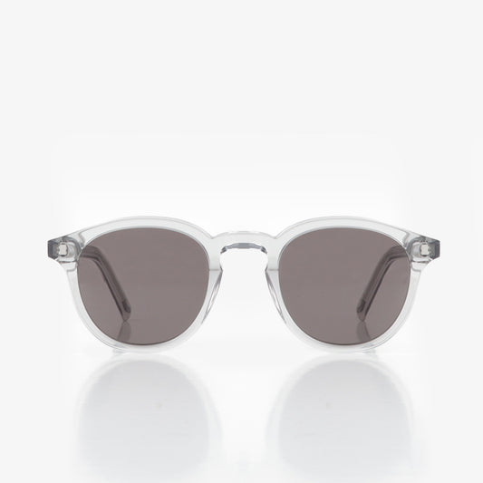 Monokel Eyewear Nelson Sunglasses, Grey/Grey Solid Lens, Detail Shot 1