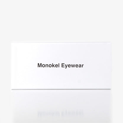 Monokel Eyewear Robotnik Sunglasses, Black/Brown Gradient Lens, Detail Shot 3