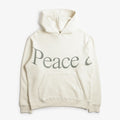 Museum of Peace and Quiet Jumbo Wordmark Hoodie, Bone, Detail Shot 1