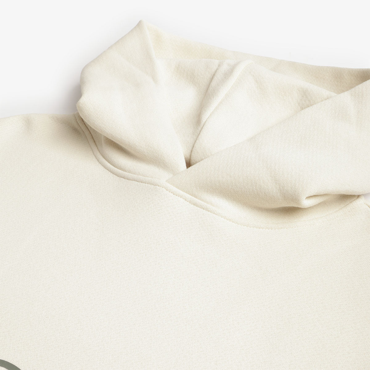 Museum of Peace and Quiet Jumbo Wordmark Hoodie, Bone, Detail Shot 3