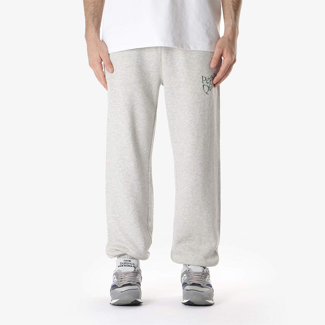 Museum of Peace and Quiet Warped Sweatpants, Heather Grey, Detail Shot 1