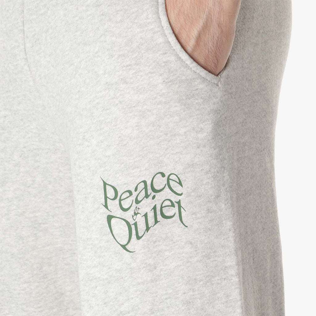 Museum of Peace and Quiet Warped Sweatpants, Heather Grey, Detail Shot 2