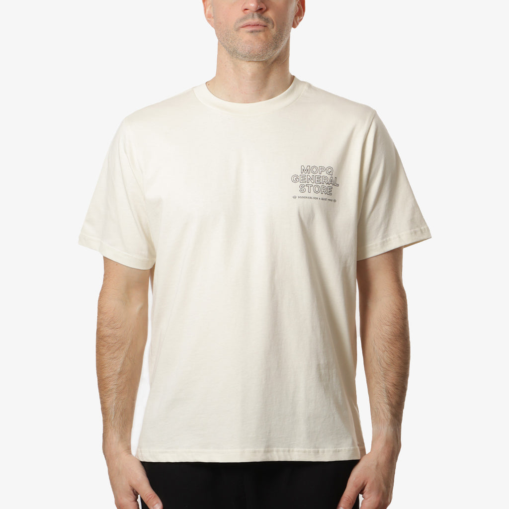 Museum of Peace and Quiet General Store T-Shirt, Bone, Detail Shot 2