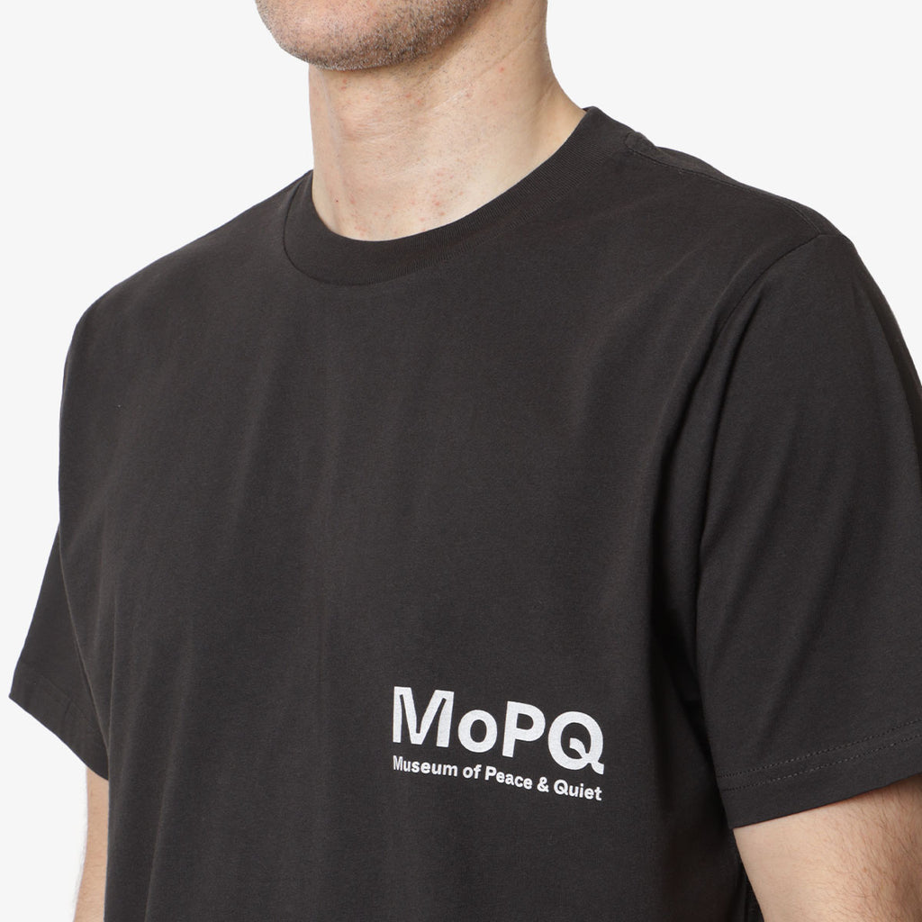 Museum of Peace and Quiet Installation T-Shirt, Black, Detail Shot 3