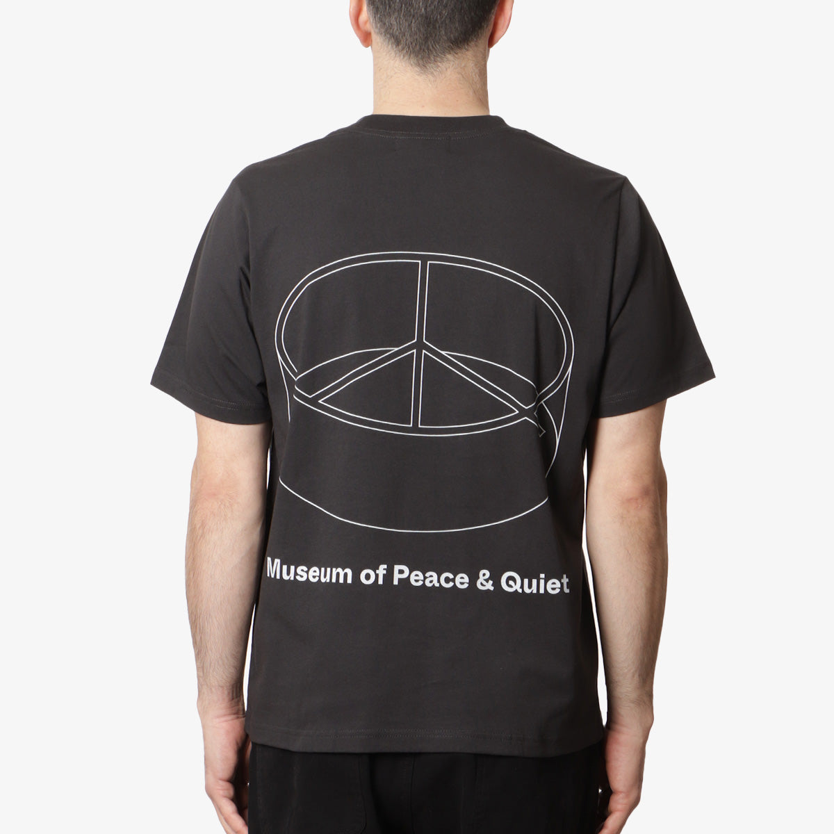 Museum of Peace and Quiet Installation T-Shirt, Black, Detail Shot 1