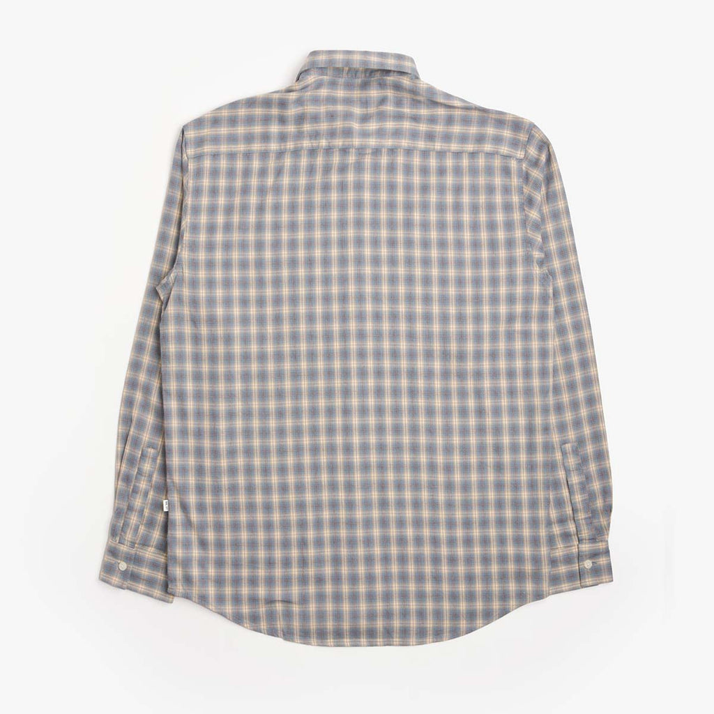 NN.07 Deon Casual Flannel Shirt - Blue Check