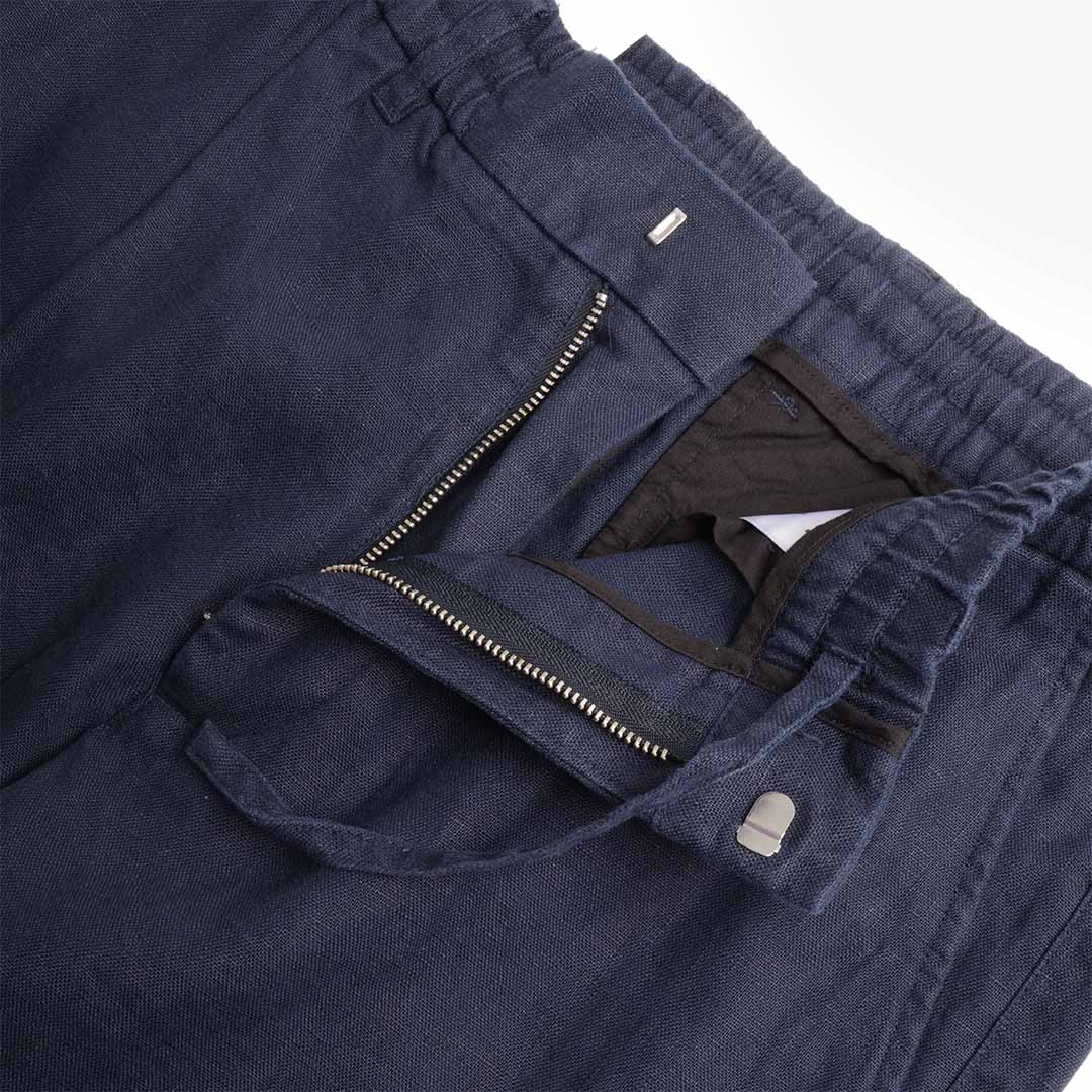 NN.07 Billie Drawstring Linen Regular Fit Pant
