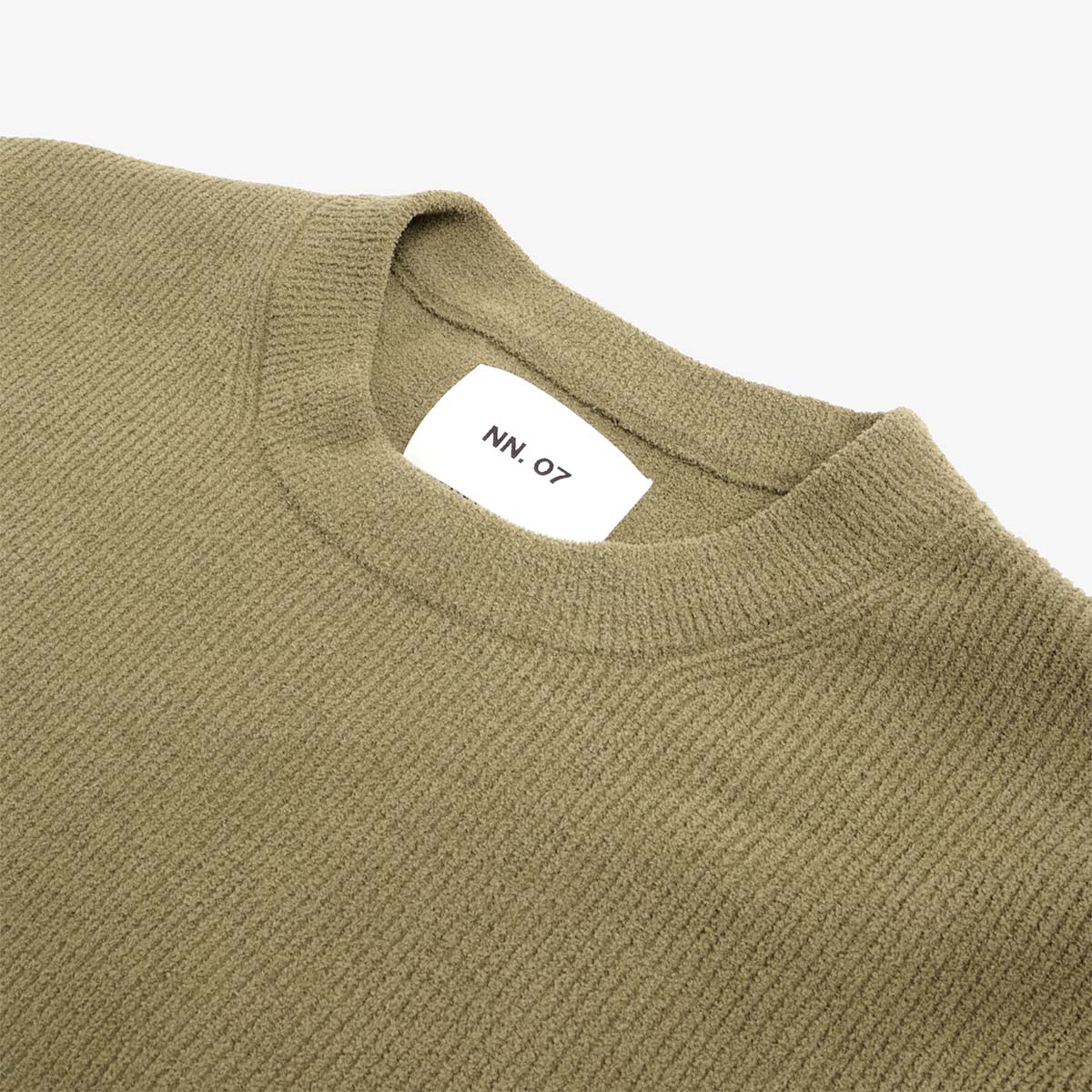NN.07 Danny Lightweight Sweater - Shadow Moss