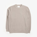 NN.07 Danny Lightweight Sweater in Fog, front view