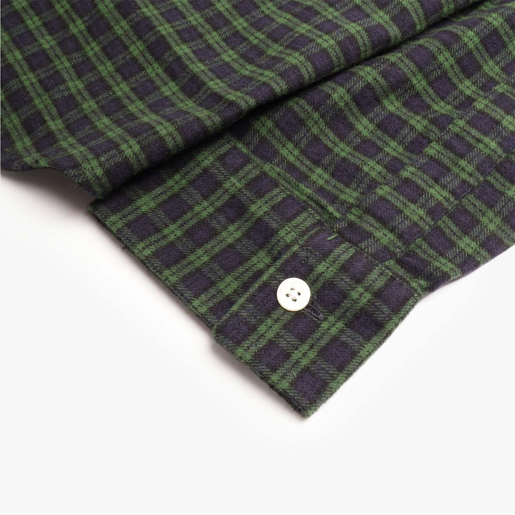 NN.07 Deon Casual Flannel Shirt - Eden Check