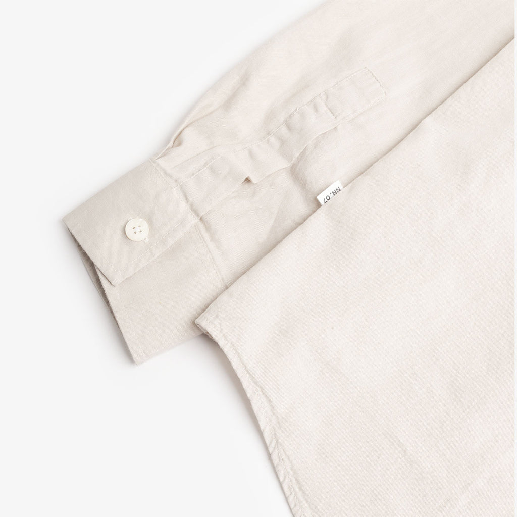 NN.07 Deon Shirt, Desert Khaki, Detail Shot 5