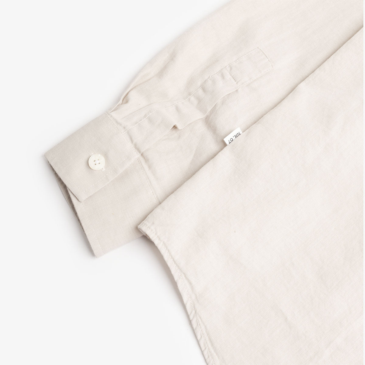 NN.07 Deon Shirt, Desert Khaki, Detail Shot 5