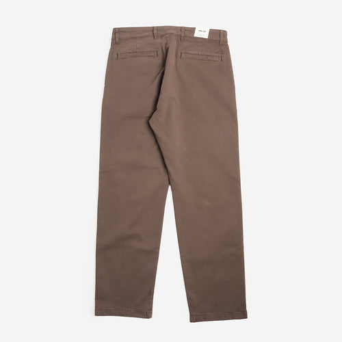 NN.07 Aden 1923 Straight Leg Chino Pant in Brown, back view