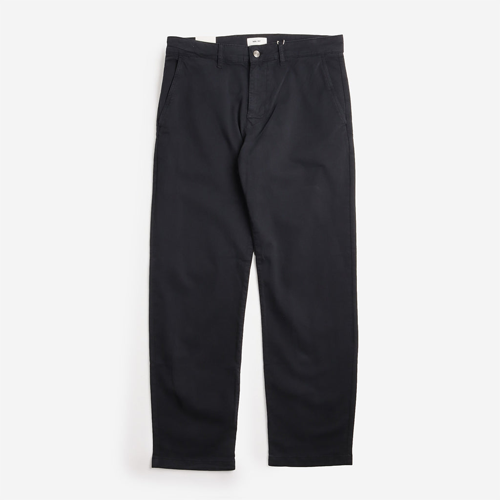 NN.07 Aden Straight Leg Regular Fit Chino Pant, Navy Blue, Detail Shot 1