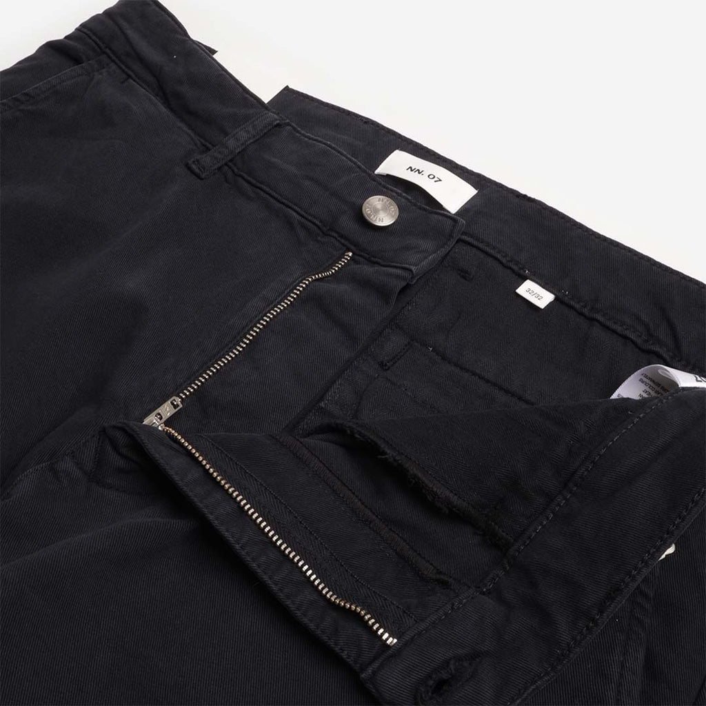 NN.07 Aden Straight Leg Regular Fit Chino Pant, Navy Blue, Detail Shot 2