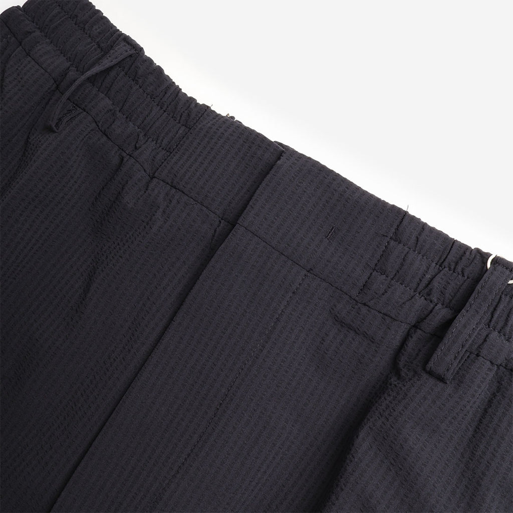 NN.07 Billie Drawstring Seersucker Regular Fit Pant, Navy Blue, Detail Shot 2