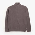 NN.07 Danny Half Zip Sweatshirt in Charcoal Mist, front view
