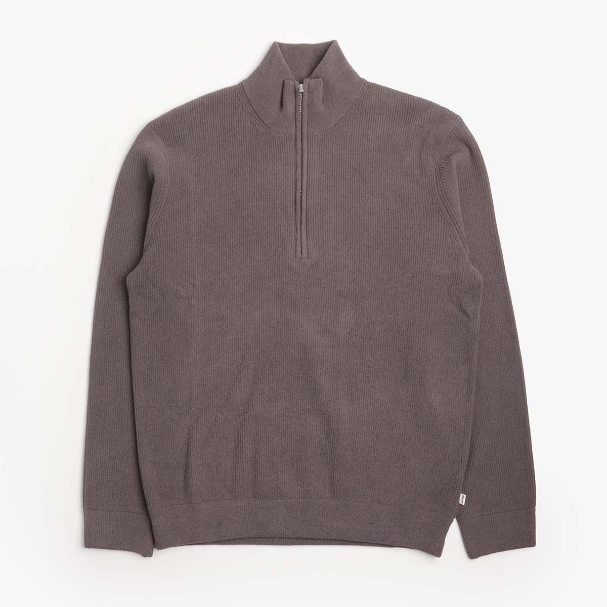 NN.07 Danny Half Zip Sweatshirt - Charcoal Mist