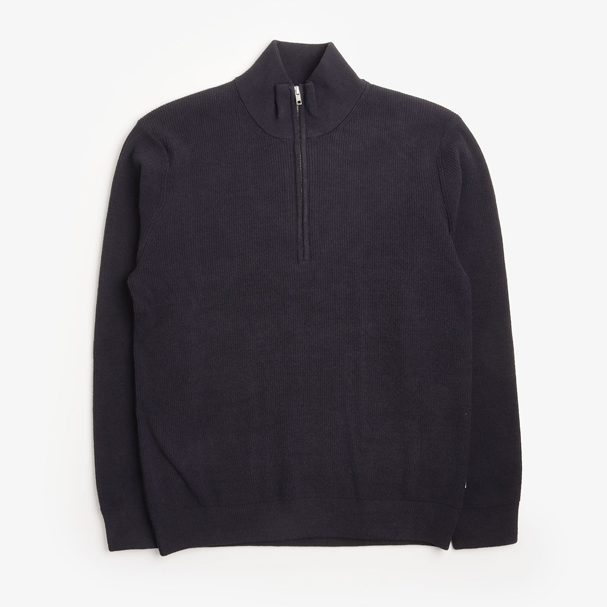 NN.07 Danny Half Zip Sweatshirt - Navy Blue
