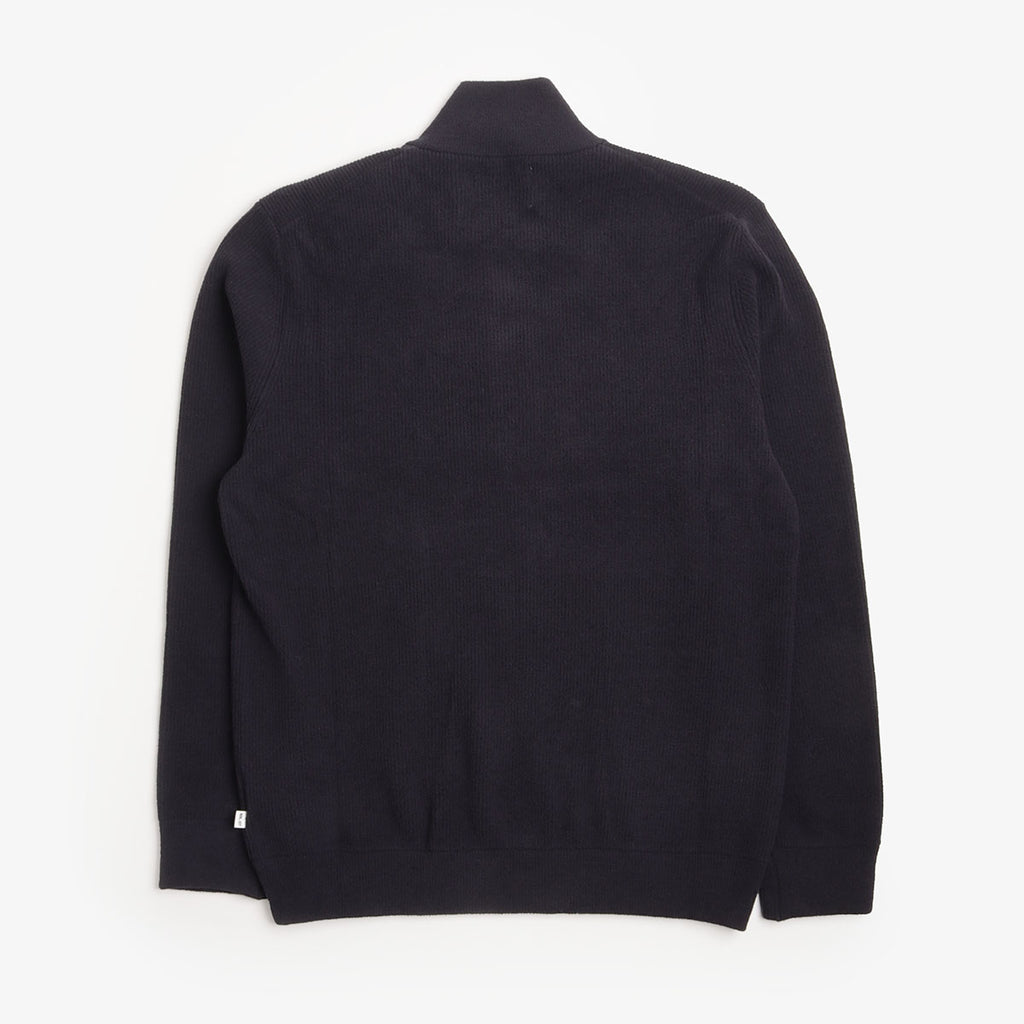 NN.07 Danny Half Zip Sweatshirt - Navy Blue
