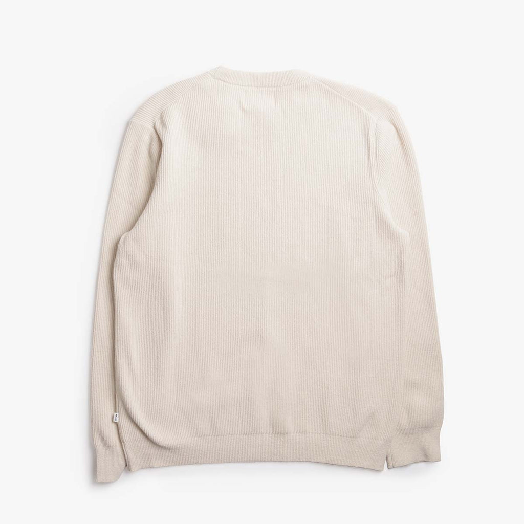 NN.07 Danny Lightweight Sweatshirt, Ivory, Detail Shot 4