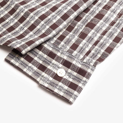 Buttoned cuff detail, NN.07 Deon drapey shirt