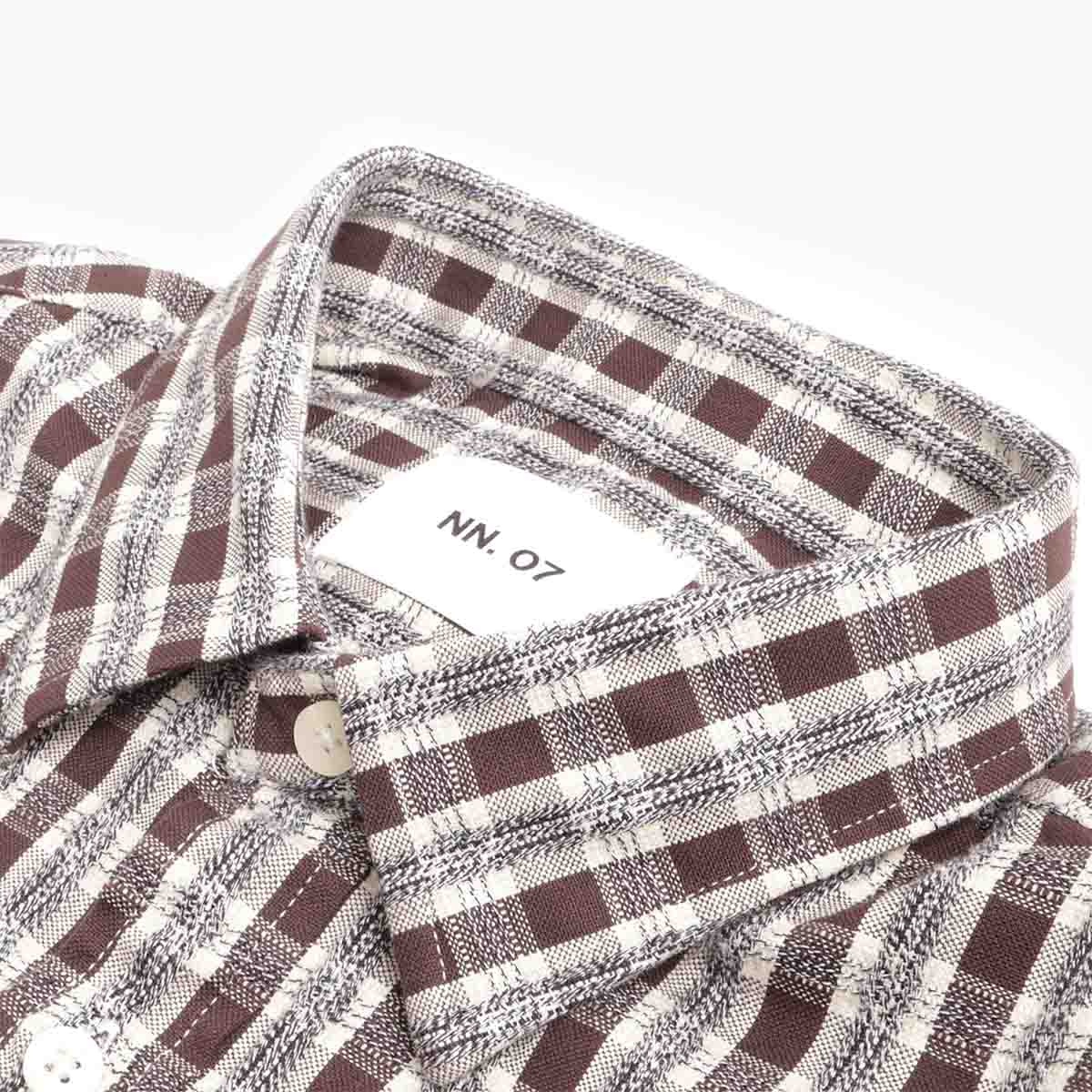 NN.07 Deon Drapey Viscose Blend Shirt