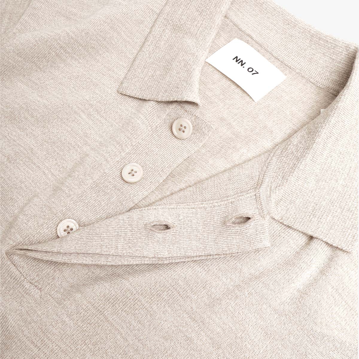 NN.07 Emerson Lightweight Merino Wool Polo