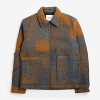 NN.07 Gael 8267 Two-Way Zipper Wool Jacket