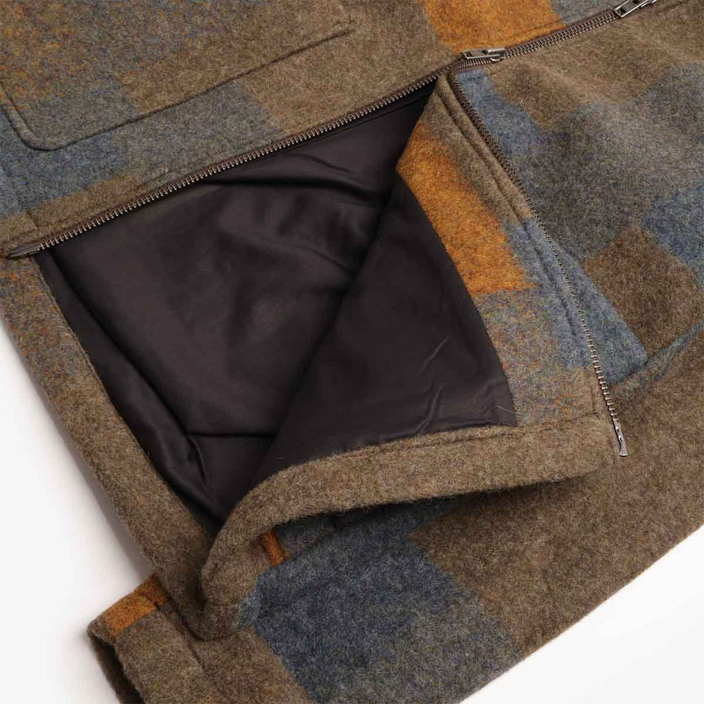 NN.07 Gael 8267 Two-Way Zipper Wool Jacket