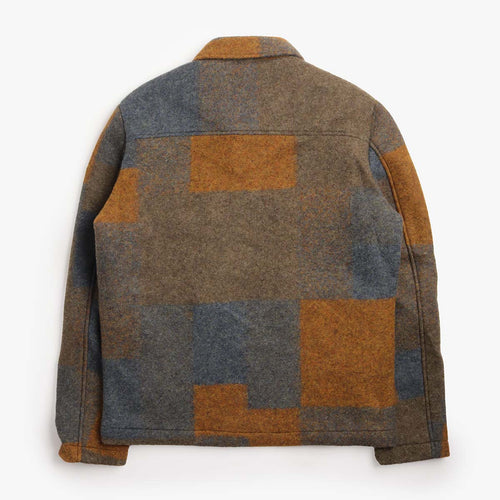 NN.07 Gael 8267 Two-Way Zipper Wool Jacket