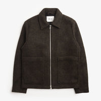 NN.07 Gael 8267 Two-Way Zipper Wool Jacket