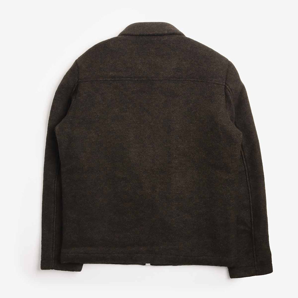 NN.07 Gael 8267 Two-Way Zipper Wool Jacket