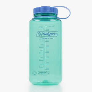 Bouteille d'eau Nalgene à large ouverture en Tritan Sustain de 1 litre - Vert pastel