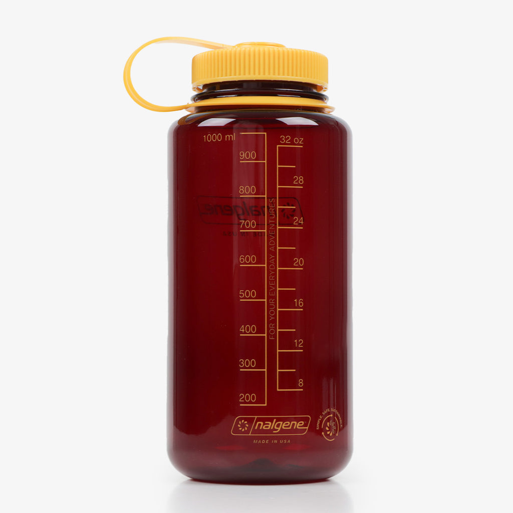 Nalgene Wide Mouth 1 Litre Tritan Sustain Water Bottle, Laker, Detail Shot 2