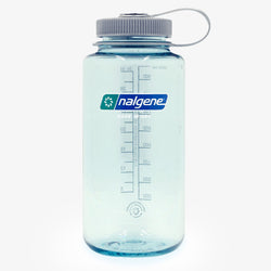 thumbnail Nalgene Wide Mouth 1 Litre Tritan Sustain Water Bottle, Seafoam, Detail Shot 1