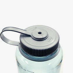 thumbnail Nalgene Wide Mouth 1 Litre Tritan Sustain Water Bottle, Seafoam, Detail Shot 3
