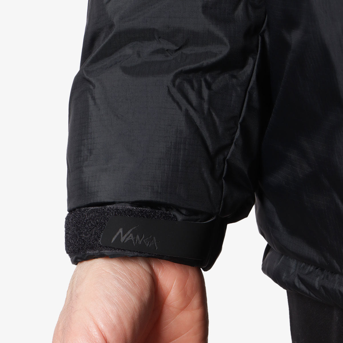Nanga Aurora Tex Down Jacket, Black, Detail Shot 4