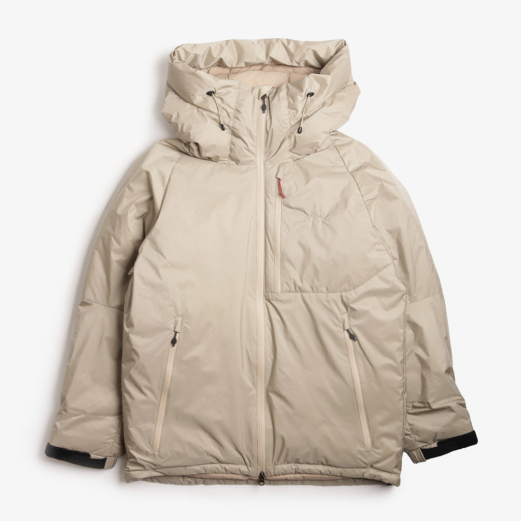 Nanga Aurora Tex Down Jacket, Beige, Detail Shot 1