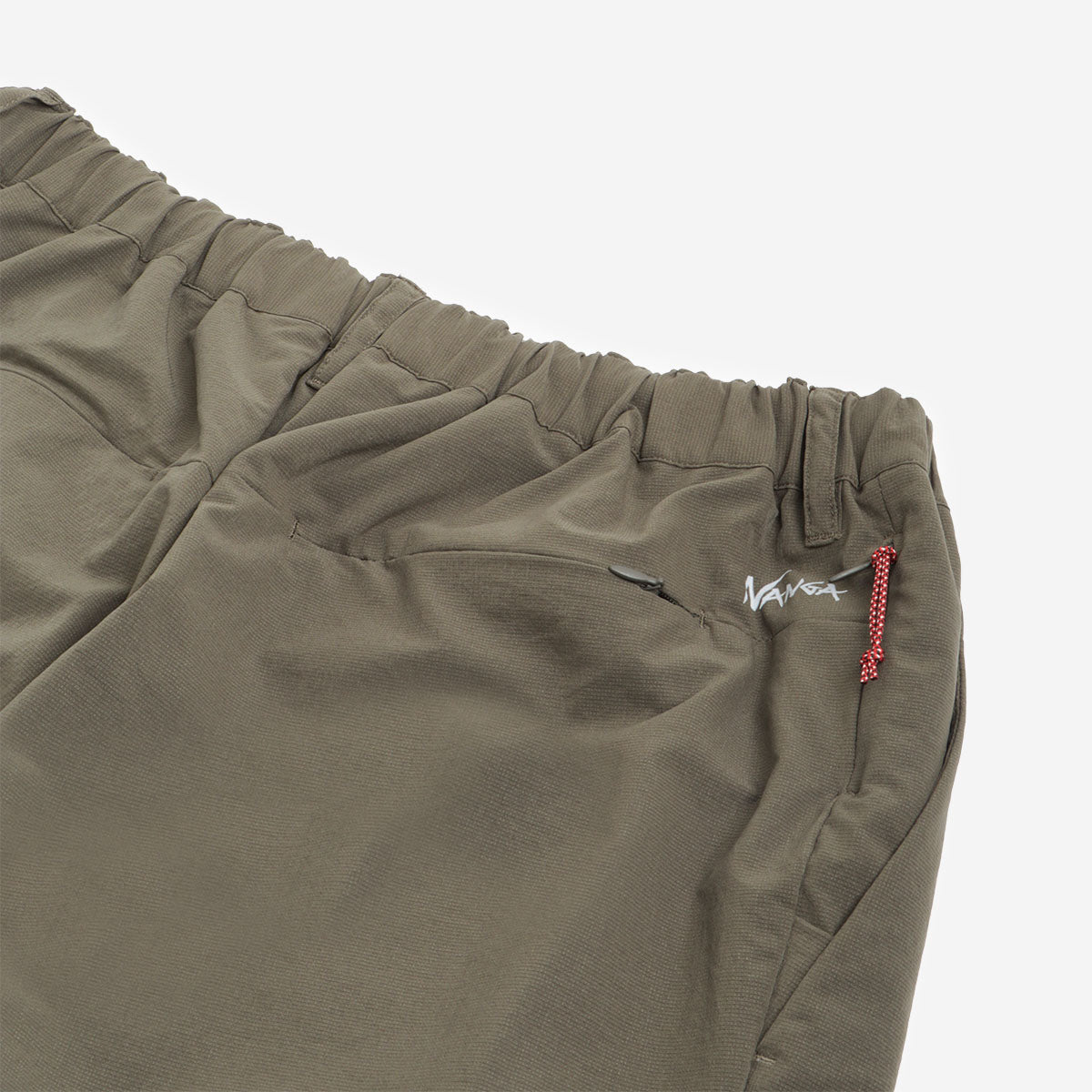 Nanga Dot Air Comfy Tuck Tapered Pant, Khaki, Detail Shot 4